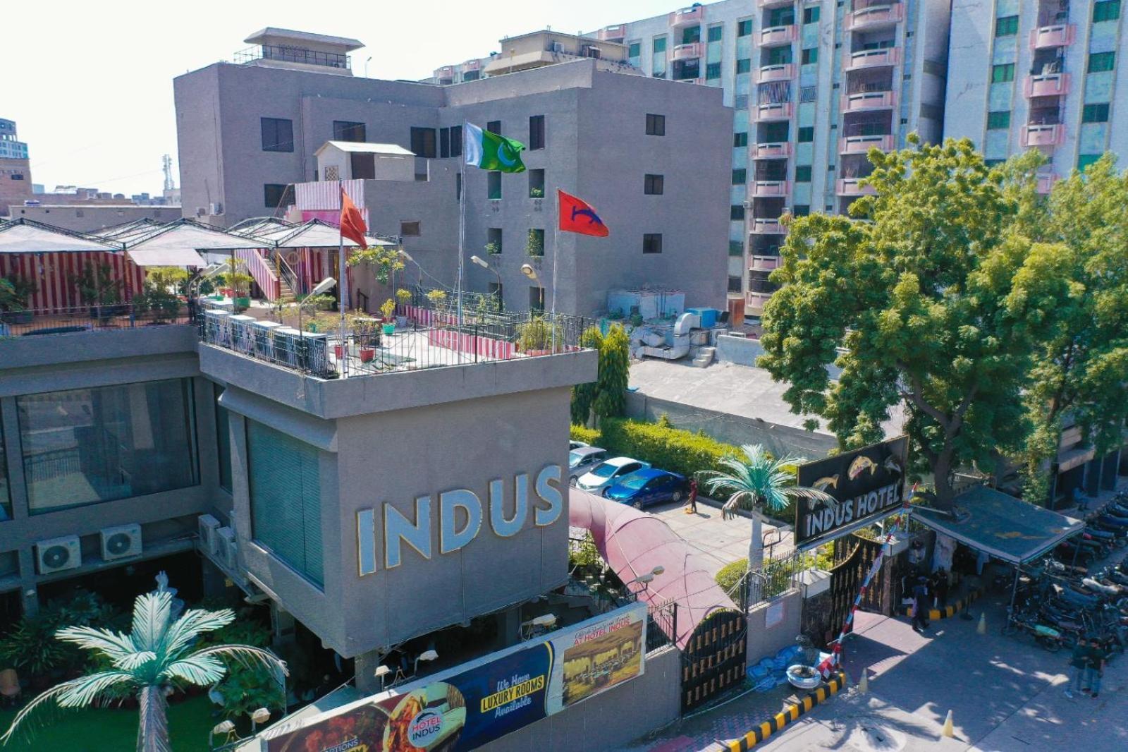 Indus Hotel Hyderabad Exterior foto